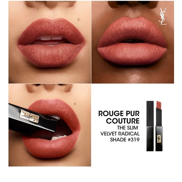 Yves Saint Laurent Slim Velvet Radical 319 Fired Up Nude - Picture 2 of 3